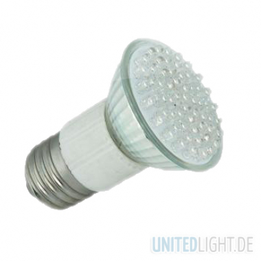 60 LED Strahler JDR E27 Warmwei� 230V