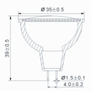 15 SMD Strahler MR11 LED Warmwei� 12V