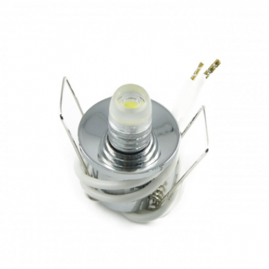 10er Sternenhimmel Set LED G4  + Einbaurahmen chrom