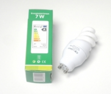 GU10 Energiesparlampe 7W Warmwei� 3000K