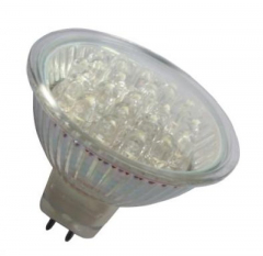 30 LED Strahler MR16 Rot 12V