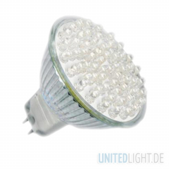80 LED Strahler MR16 Wei� 12V
