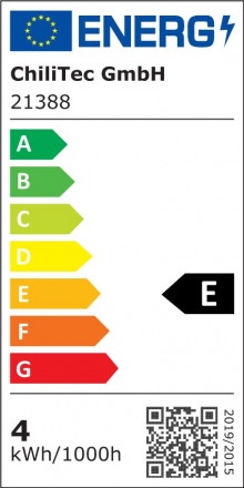 Energieeffizienzklasse: E