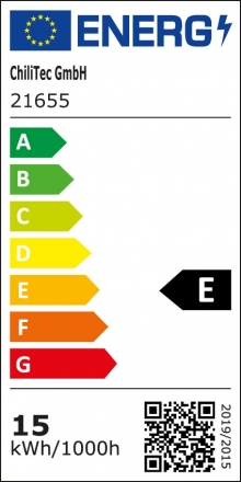 Energieeffizienzklasse: E