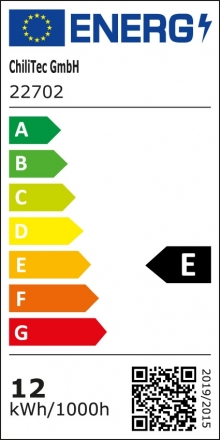 Energieeffizienzklasse: E