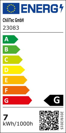Energieeffizienzklasse: G
