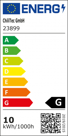 Energieeffizienzklasse: G