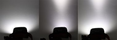 LED Akku-Stirnlampe 6W+3W