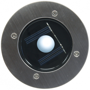 Solar LED Bodenstrahler CTB-R, rund