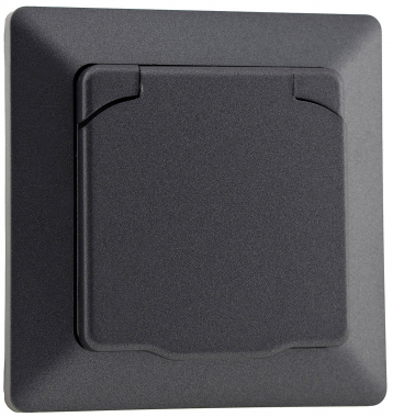 MILOS Schutzkontakt-Steckdose IP40