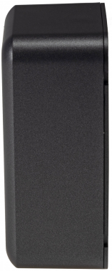 FASKO Doppel-Steckdose, AP, Anthrazit