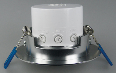 Decken-Einbau-Bewegungsmelder 360� Alu