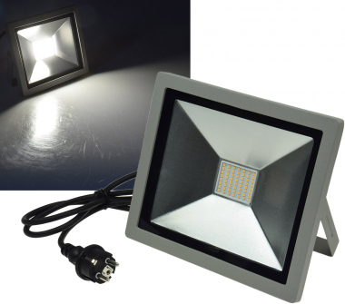 LED-Fluter SlimLine CTF-SLT 50 silber