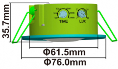Decken-Einbau-Bewegungsmelder 360� IP65