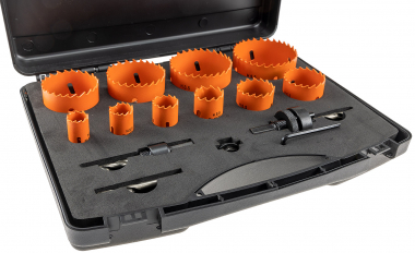 Lochs�gen Set Profi 15-teilig