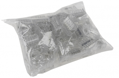 Steckbare Dosenklemmen, 50er Pack