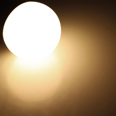 LED Gl�hlampe E27 G50 AGL warmwei�
