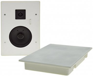 Einbaulautsprecher CTE-34E,eckig, wei�
