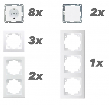 DELPHI Starter-Kit, 16-teilig PRO,wei�