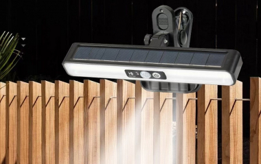 LED Solar Klemmleuchte SKL 102