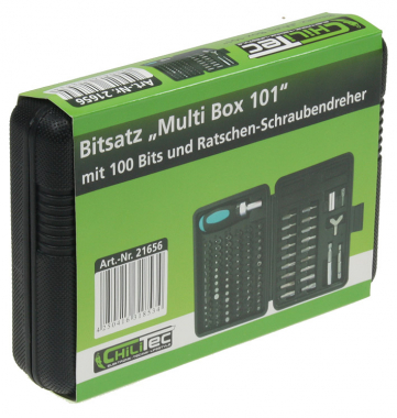 Bitsatz 101-teilig mit Transportbox
