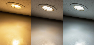 LED-Einbauleuchte Flat-36 CCT 5W 440lm, schwenkbar