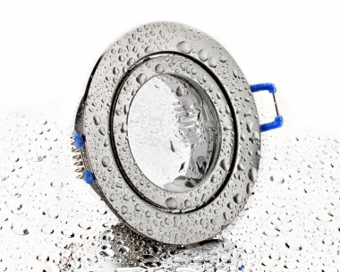 Feuchtraum ALU Einbaustrahler Eisengeb�rstet Rund – IP44