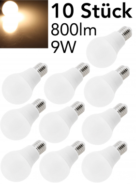 LED Glühlampe E27 G80 Promo 10er-Pack