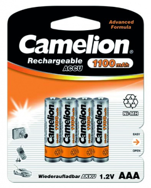 Micro-Akkus CAMELION Ni-MH, 1100mA