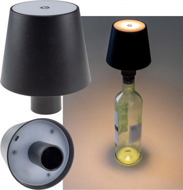 LED Akku Flaschenleuchte