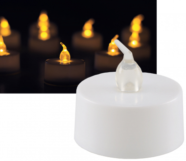 12er Set LED Teelicht / LED-Kerze