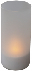 LED Teelichter, 12er Set, mit Windschutz