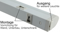 LED Unterbauleuchte CT-LSW 56 56cm
