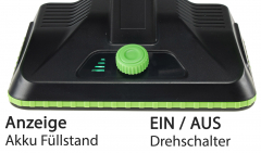 LED Baustrahler mit Akku BSA-60 duo