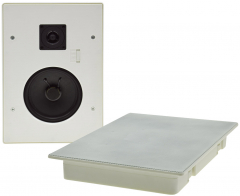 Einbaulautsprecher CTE-34E,eckig, wei�