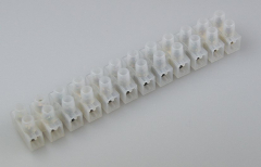 Transparente Lüsterklemmen für 4,0-10mm² 12 Klemmen