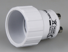 Lampenfassung Adapter Sockel GU10 auf E14 Fassung