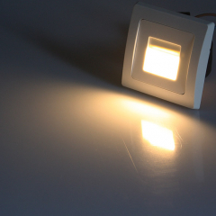 MILOS LED-Einbauleuchte COB wei matt