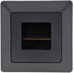 MILOS LED-Einbauleuchte COB Anthrazit