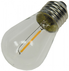 Ersatz-Lampe Filament E27 12V / 0,8W fr