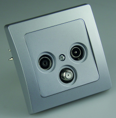 DELPHI Antennendose TV+Radio+Sat