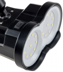Gartenstrahler Solar mit Erdspie, 80lm