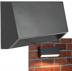 LED Wandleuchte KWL-158, Anthrazit