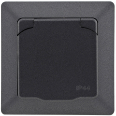 MILOS Schutzkontakt-Steckdose IP44