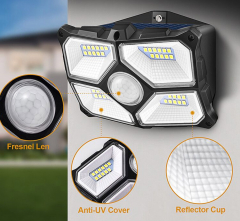 LED Solar Wandleuchte SWL 722