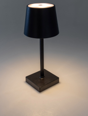 LED Tischleuchte 26cm, Schwarz