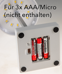 LED Tischleuchte 26cm, Wei