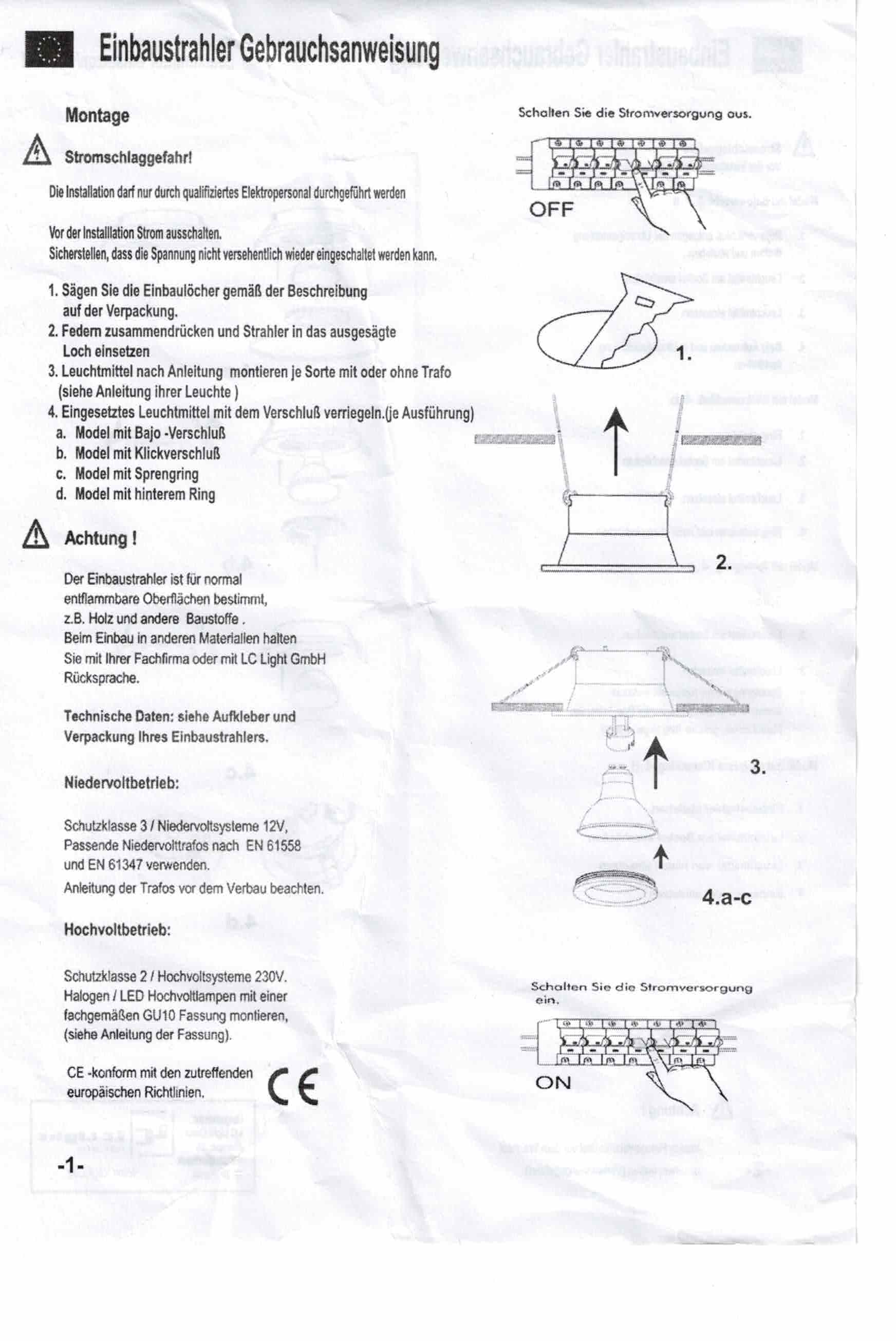 Bedienungsanleitung